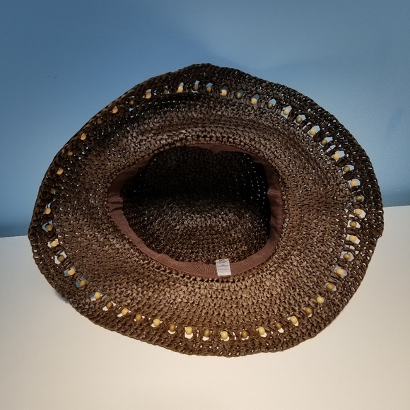 Beaded sun hat. - Picture 5 of 5